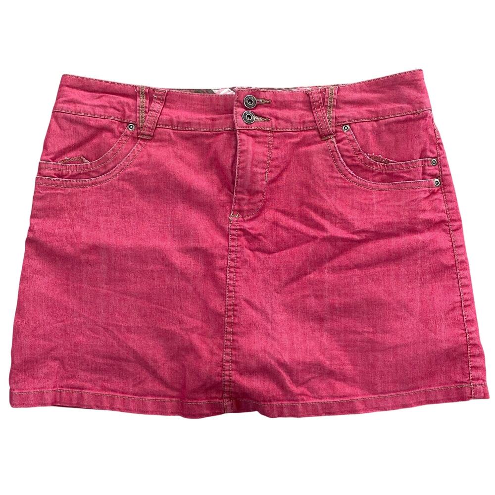 Vintage Y2K Sonoma Pink Mini Skirt Skort Womens Size 6 Preppy Summer Vacation